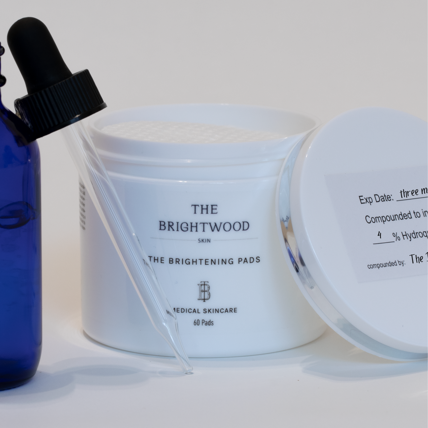 Custom Compounded Brightening Pads